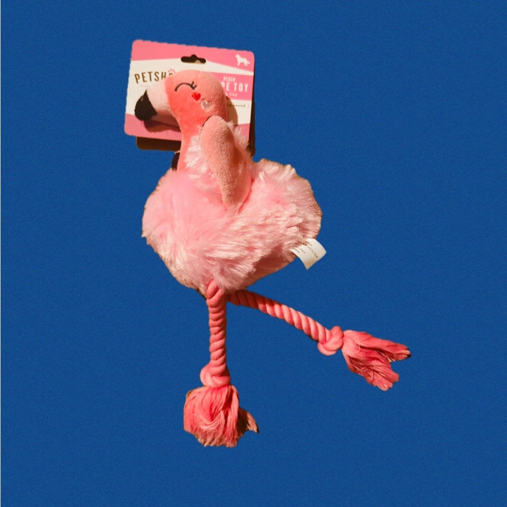 2/$10 3/$12 Pink Flamingo large Dog Toy